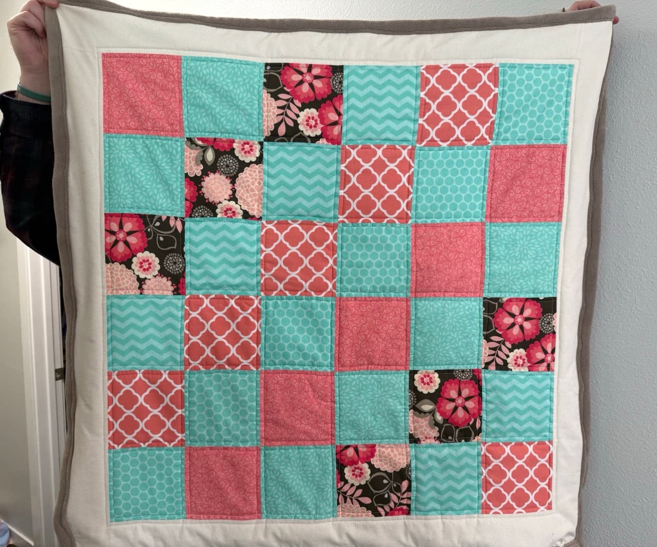 Handmade 36" Baby Quilt